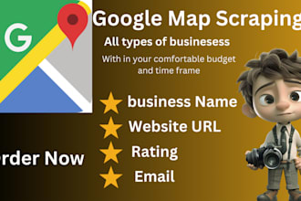 scrape google maps data for targeted lead generation