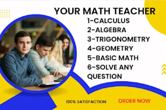 tutor mathematics calculus statistics algebra physics