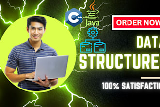do data structures tasks, cpp and java programming