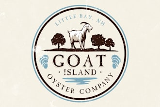 design a vintage logo for you