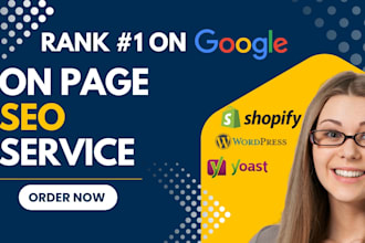 optimize website onpage SEO service for your shopify store
