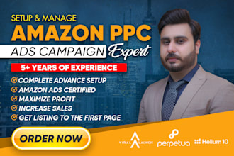 setup manage and optimize your amazon PPC ads