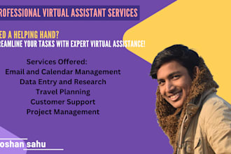 be your personal assistant and executive assistant