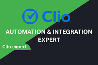 set up clio CRM, automate clio workflows, and integrate clio apps