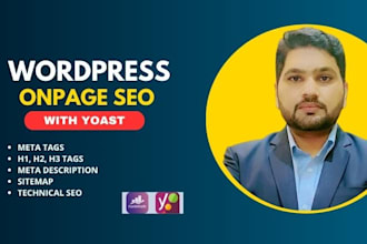 do your wordpress SEO rankings with expert yoast optimization, meta tags, title