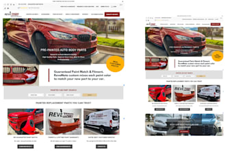 build turbo ymm auto parts shopify store automobile car parts dropshipping store