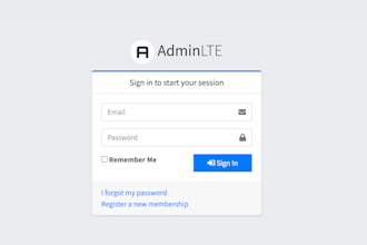 create web application with laravel