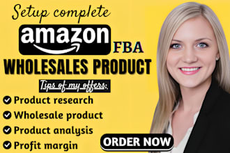 setup complete amazon fba wholesale product with brand approval, amazon product