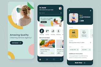 create home service app or handyman app like task rabbit or knocknok