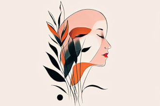 draw a aesthetic minimalist tattoo design for you