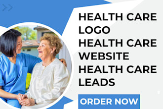 design top notch health care logo health care leads clinic medical care website