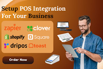 setup your business square pos clover toast dripos square store ecwid shift4shop