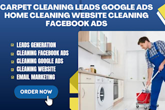 carpet cleaning leads expert window lead facebook ads home cleaning website