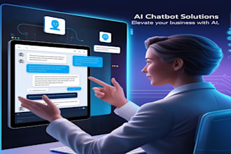develop ai chatbot websites saas with langchain manychat content generative ai