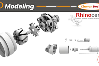 do 3d modeling and realistic renders in rhinoceros