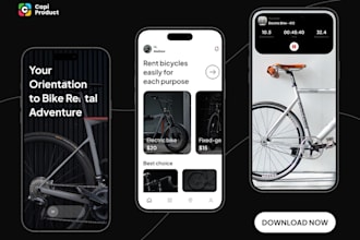 develop bicycle rental app, bicycle booking app, bicycle parking app