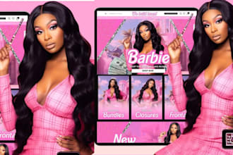 hair extension website hair extension shopify store hair extension website