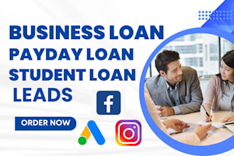 generate business loan leads payday loan leads business loan landing page
