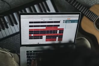 transcribe music sing a song compose song and do sheet music as a singer vocals