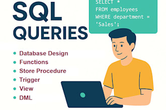 write complex sql queries