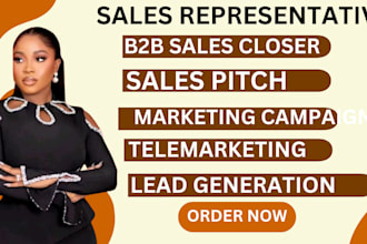 be sales closer, verified lead generation, sales representative, email leads
