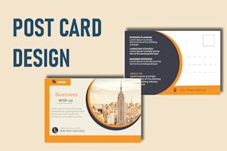 design amazing postcard and  eddm or flyer within 24 hours