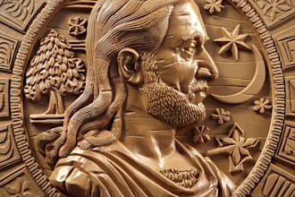 sculpt 3d bas relief 3d coin design 3d relief arts 3d coin modelling