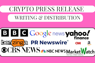 write crypto press release crypto press release distribution yahoo press release