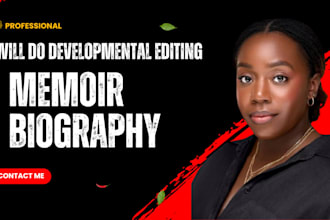 ghostwrite memoir, biography, bio, autobiography, developmental editor