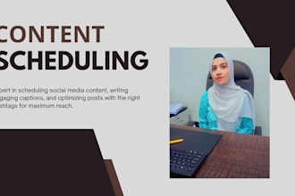 schedule content on all your social media accounts