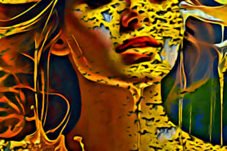 be selling digital artworks, you buy digital art and create nft