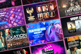 design your pitch deck presentation for tv show