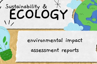 write environmental impact assessment reports