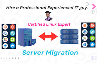 migrate wordpress website, drupal, laravel, cms, website migration to new server