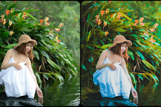 do portrait editing short time by lightroom