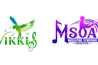 design unique high quality music logo with express delivery