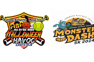 design nice high quality halloween logo with source file
