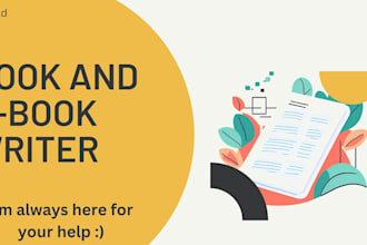 be your ebook ghostwriter