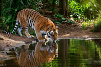 create realistic 4k wildlife photography using ai