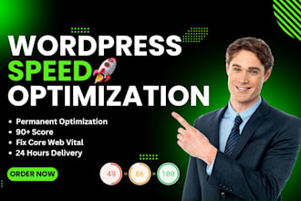 increase wordpress speed optimization, speed up wordpress website
