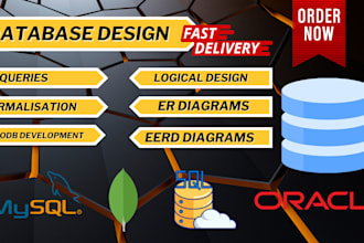 develope sql queries and design databases