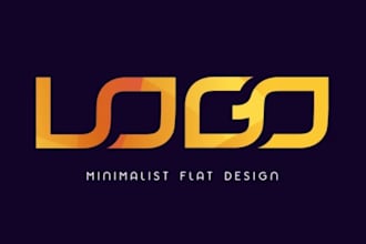 do 3d minimalist logo design expert