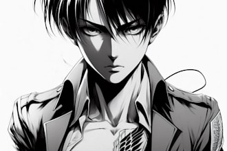 make anime tattoo design