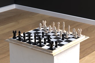 design photorealistic 3d product display, kiosk and retail