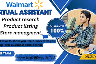 be your walmart 2 step dropshipping VA and wfs