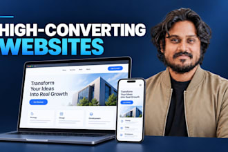 build scalable website, website development, full stack developer