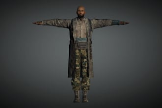 build realistic human model,retopology,fantasy rig wd, nsfw dayz model,spline3d