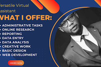be your efficient virtual assistant for data entry, admin, excel support