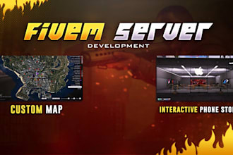 create fivem qbcore fivem esx rp server for you