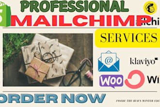 build mailchimp landing page mailchimp automation  email templates and others